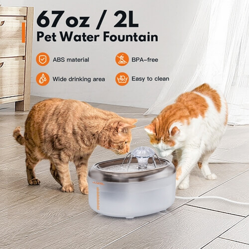 wopet water cat & dog fountain