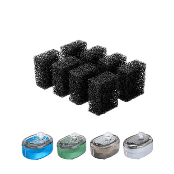 8 Pack Replacement Pre-Filter Sponges for Pump from Bloom Water Fountain