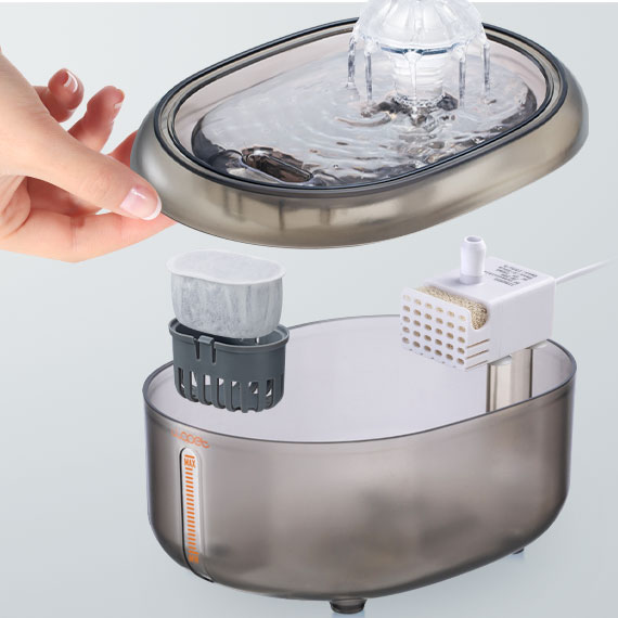 WOpet Cat Water Fountain & Dog Water Dispenser