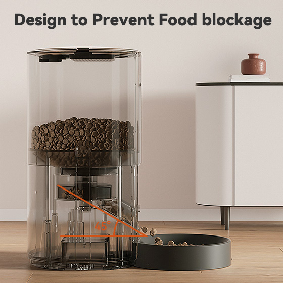 WOpet Automatic Pet Feeder Timed Cat & Dog Food Dispenser 5L丨Castle