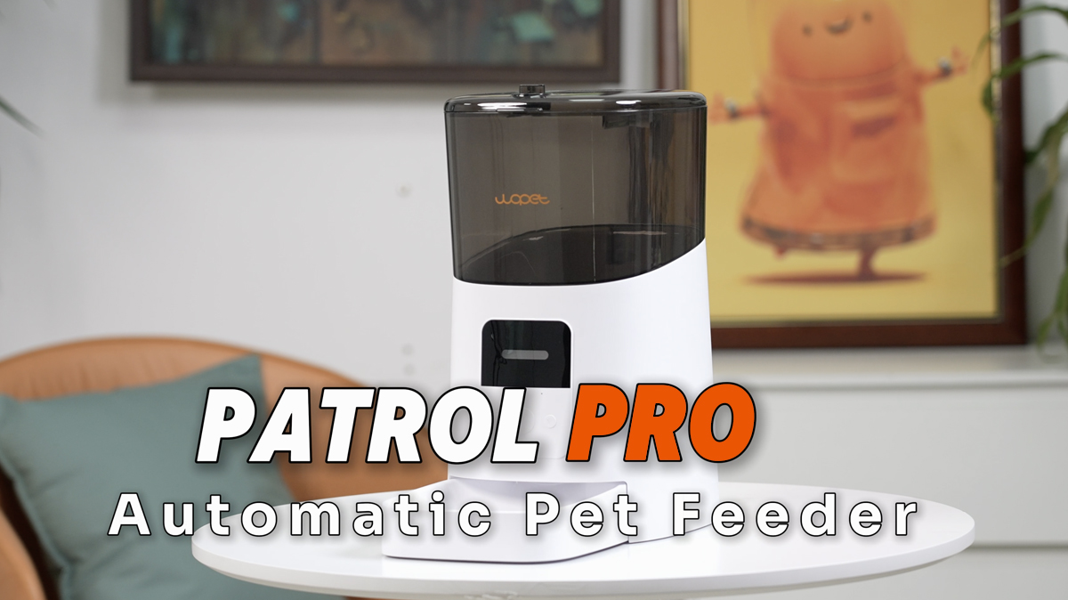 WOpet Automatic Pet Feeder WiFi Cat Feeder with Remote Control