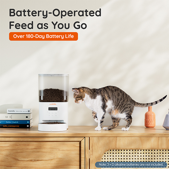 WOpet Cube Lite Automatic Pet Feeder