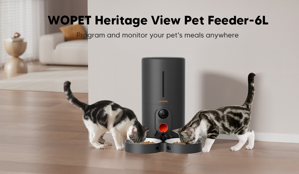 WOpet Heritage View Automatic Pet Feeder WOpet Heritage View Automatic Pet Feeder