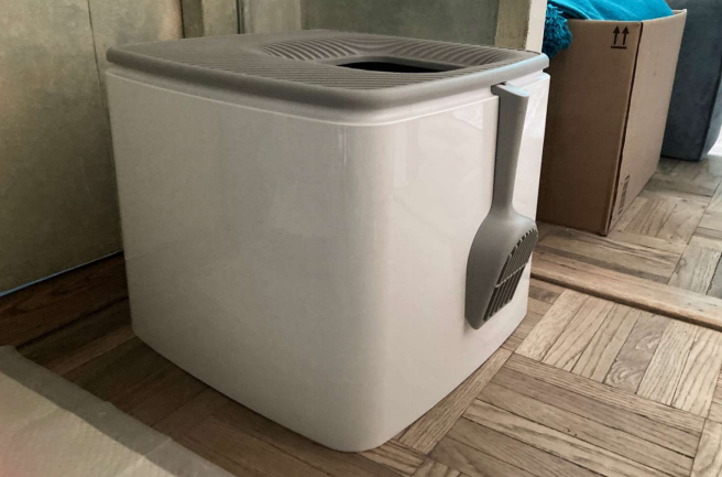 petmate top entry litter pan