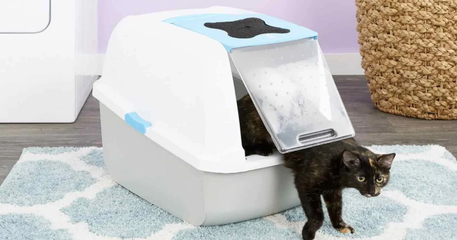 catit jumbo hooded pan