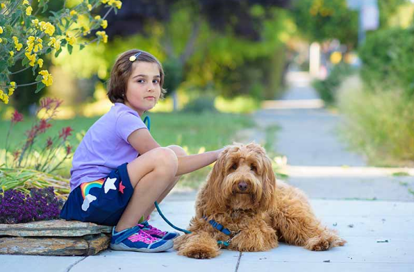 a dog’s connection with children
