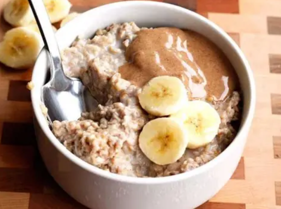 banana oats and peanut butter for dogs