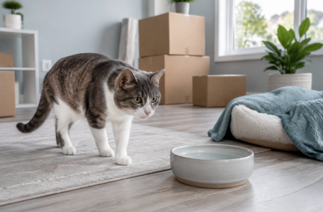 Why Is My Cat Drinking Less After Moving?