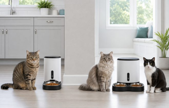 Single-Bowl vs. Dual-Bowl Automatic Cat Feeders: Which Is Better?