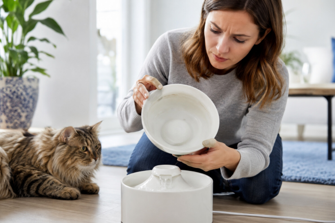 Why Does My Cat Water Fountain Get Slimy?