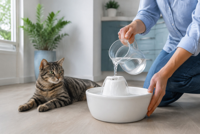 How Often Should You Change Cat Fountain Water?