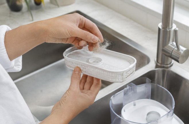 how to keep cat hair out of water fountain