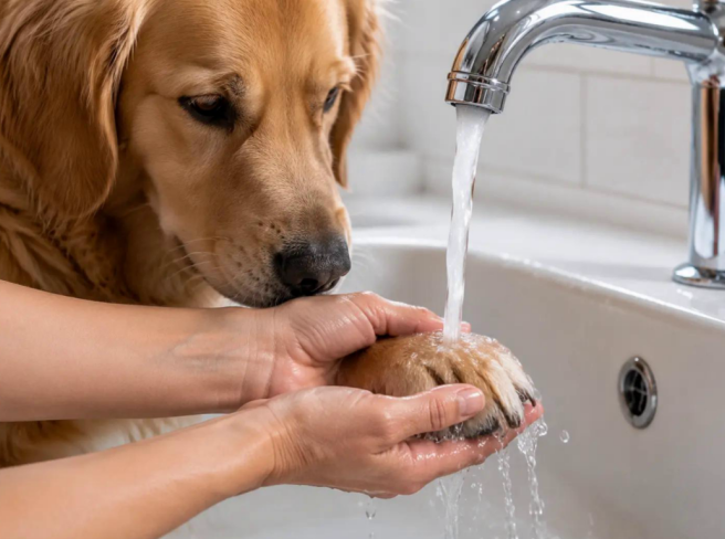 Dog Paw Burns