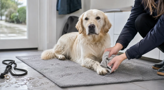 How to Clean Your Dog’s Paws After a Walk