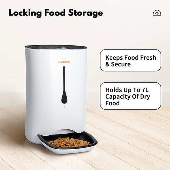 WOpet 7L Automatic Cat & Dog Timer Feeder Pet Food Dispenser丨Pioneer F01 Plus