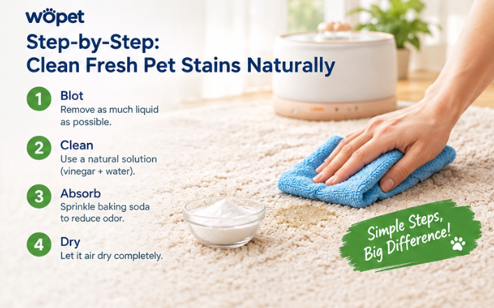 How to Remove Pet Stains Naturally