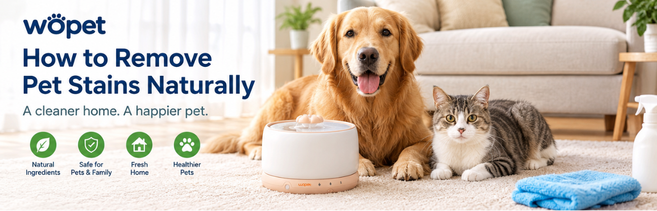 How to Remove Pet Stains Naturally