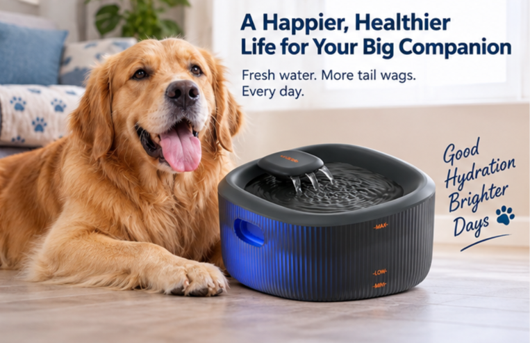 Best Water Fountain for Large Dogs