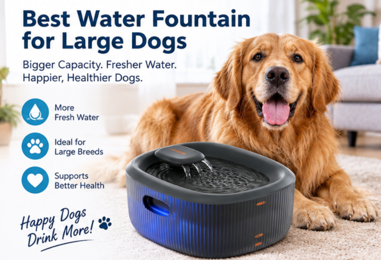 Best Water Fountain for Large Dogs
