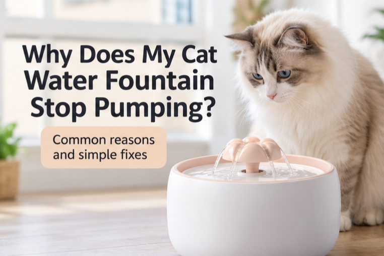 Why Does My Cat Water Fountain Stop Pumping?