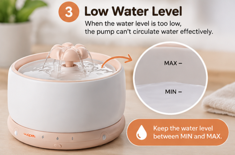 Why Is My Cat Water Fountain Flowing Slowly