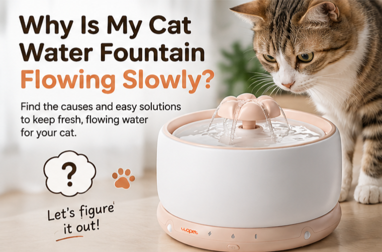 Why Is My Cat Water Fountain Flowing Slowly