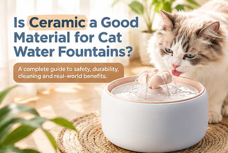 Is Ceramic a Good Material for Cat Water Fountains