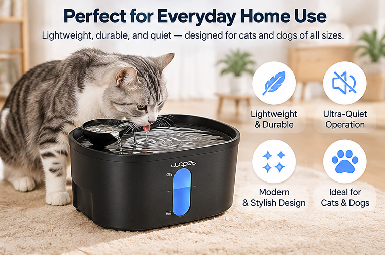 Stainless Steel vs. Plastic Cat Water Fountain