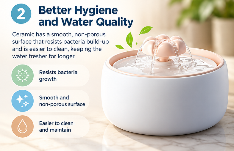 Why Does Cat Water Fountain Material Matter