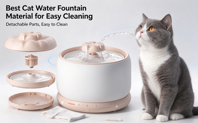 Best Cat Water Fountain Material for Easy Cleaning