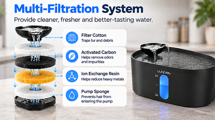 Automatic Dog Water Fountain